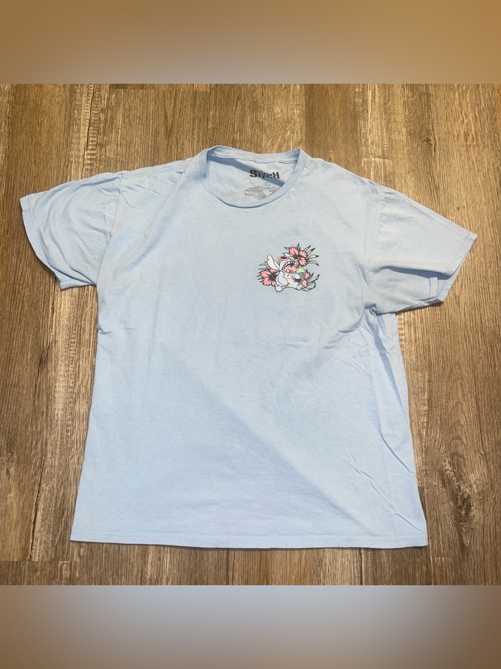 Disney Lilo & Stitch Women’s Stitch Summer Daze. I'm Not Lazy Funny Shirt Size L